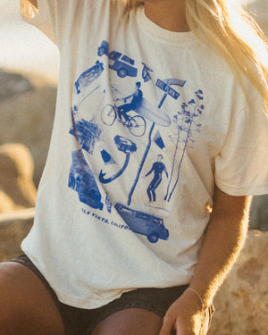 Isla Vista Collage Tee