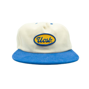 UCSB Auto Shop Cap- White/Royal