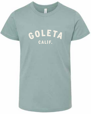 Goleta Road Trip Youth Tee - Dusty Blue