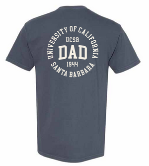 UCSB D1 Dad Tee - Denim Blue