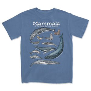Mammals of Santa Barbara Tee