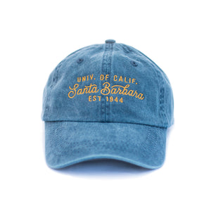 UCSB Pigment Dyed Old Gold Cap