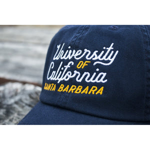 UCSB Dad Cap - Navy Script