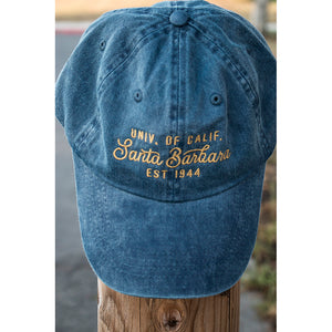 UCSB Pigment Dyed Old Gold Cap