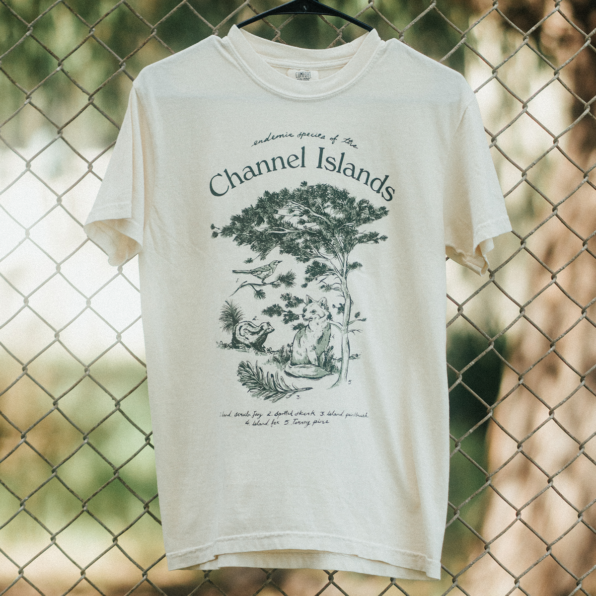 Endemic Species of Channel Islands Tee