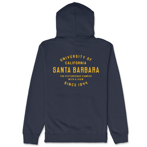 UCSB Blockletter Full Zip Hoodie