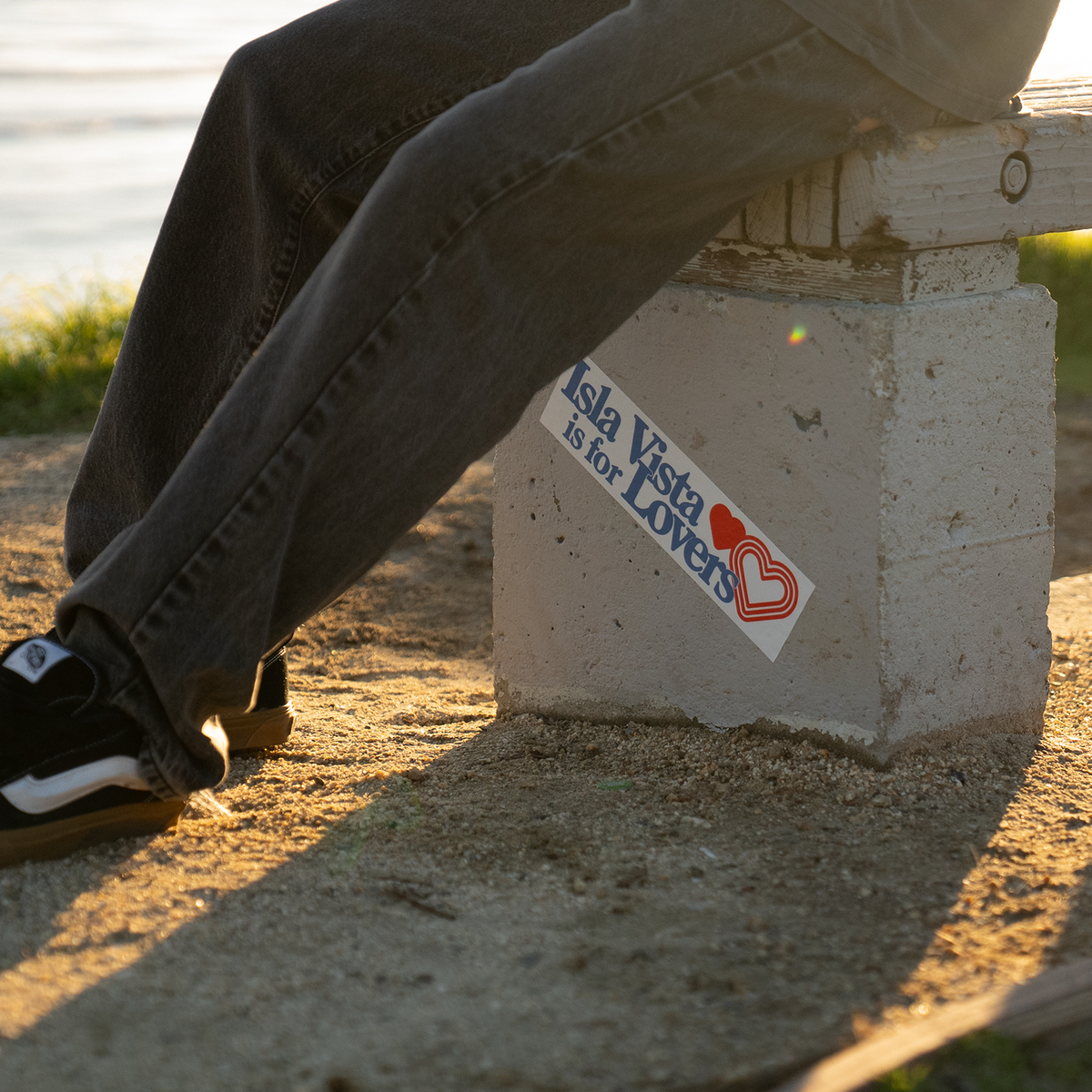 Isla Vista is For Lovers Bumper Sticker