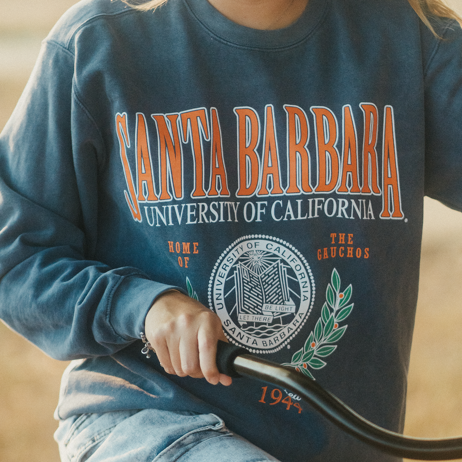 UCSB Timeless Crewneck - Denim Blue