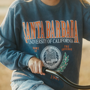 UCSB Timeless Crewneck - Denim Blue