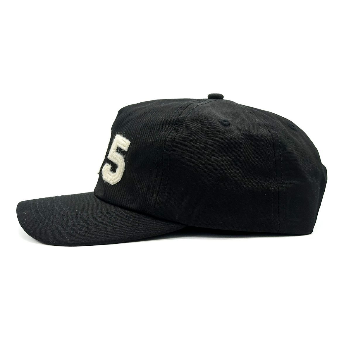 805 Felt 5 Panel Snapback - Black - Island View Outfitters 805 Felt 5 Panel Snapback - Black - Island View Outfitters