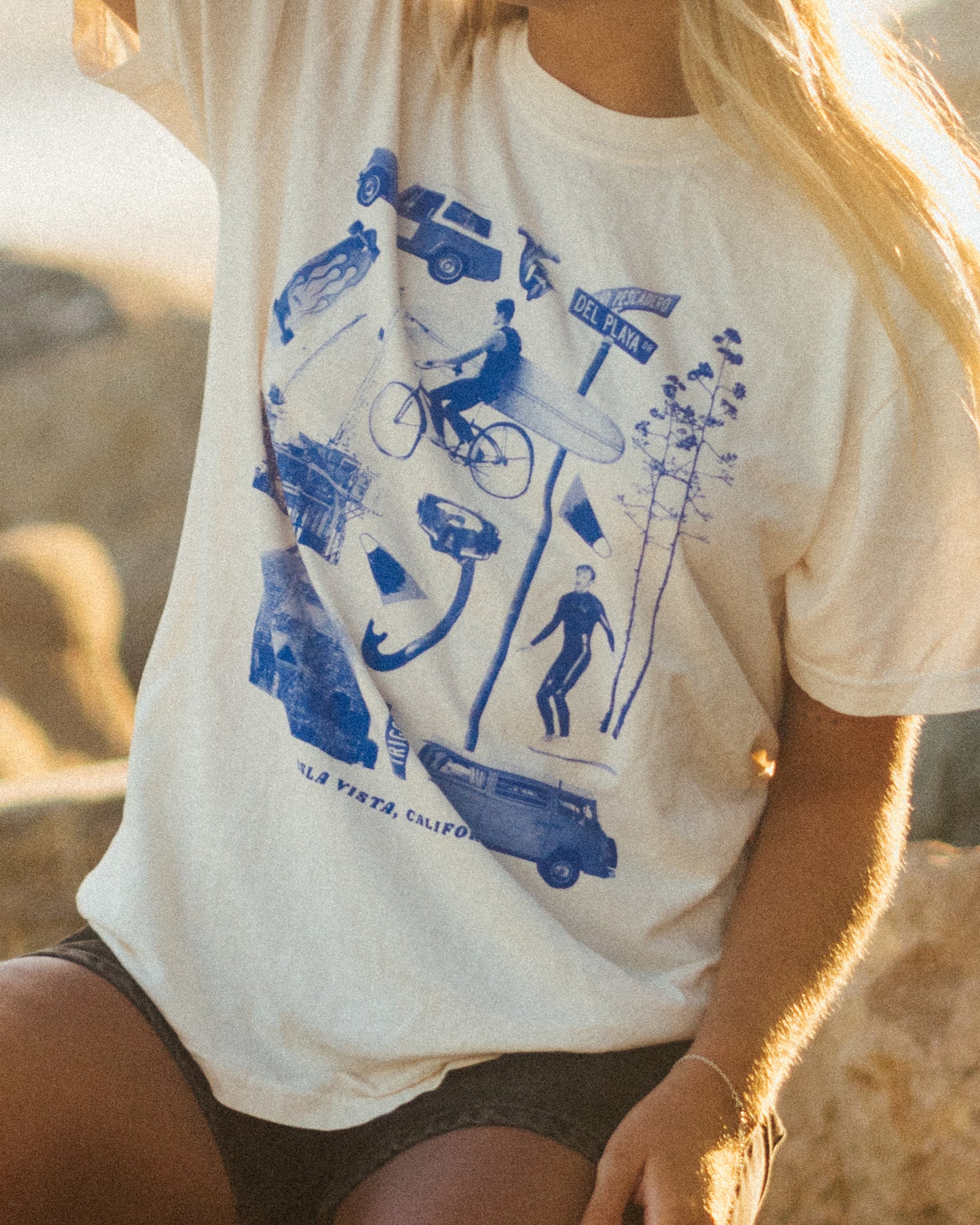 Isla Vista Collage Tee