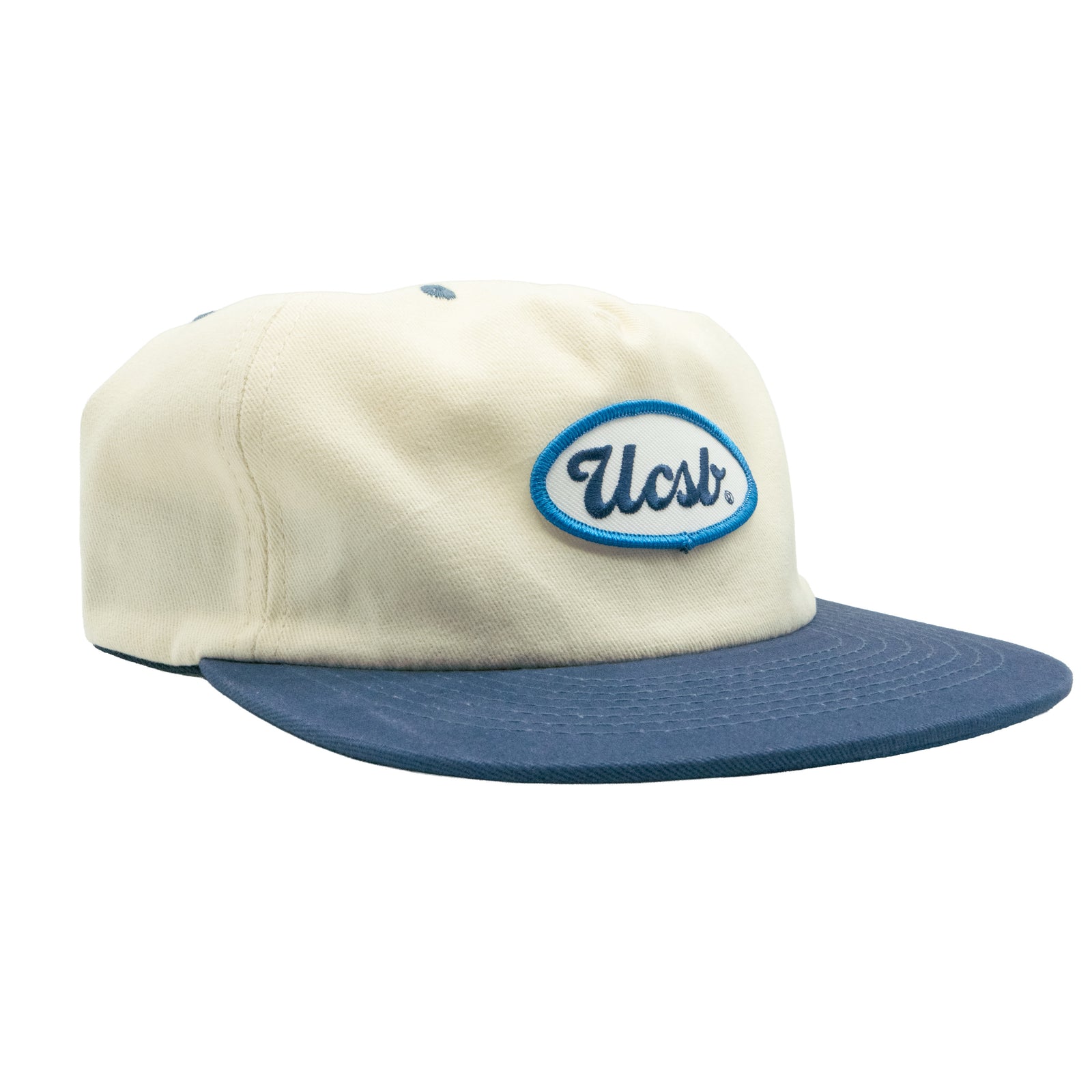UCSB Auto Shop Cap-White/Navy