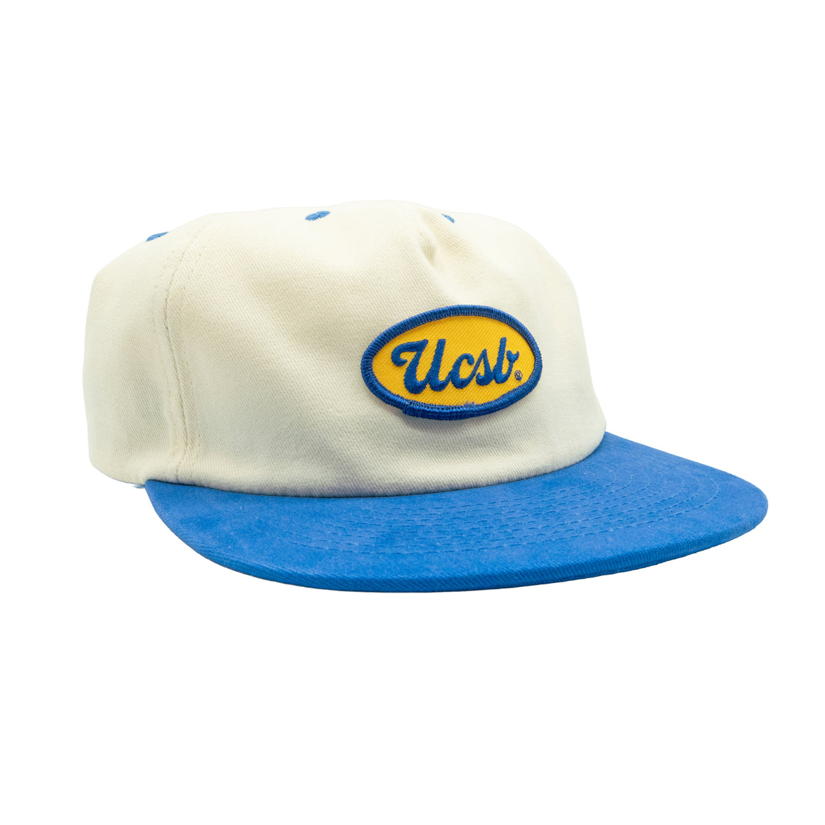 UCSB Auto Shop Cap- White/Royal