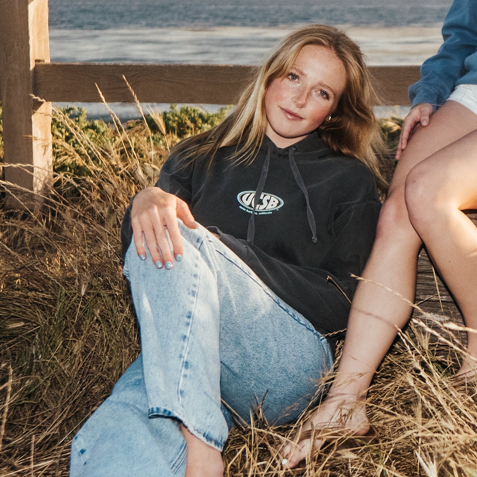 UCSB 90s Oval Hoodie