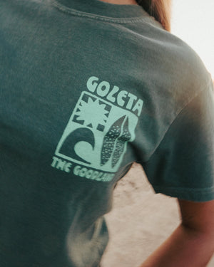 Goleta Coastal Trip Tee [Blue Spruce]