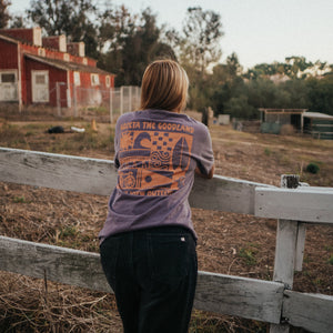 Goleta Coastal Trip Tee [Wine]