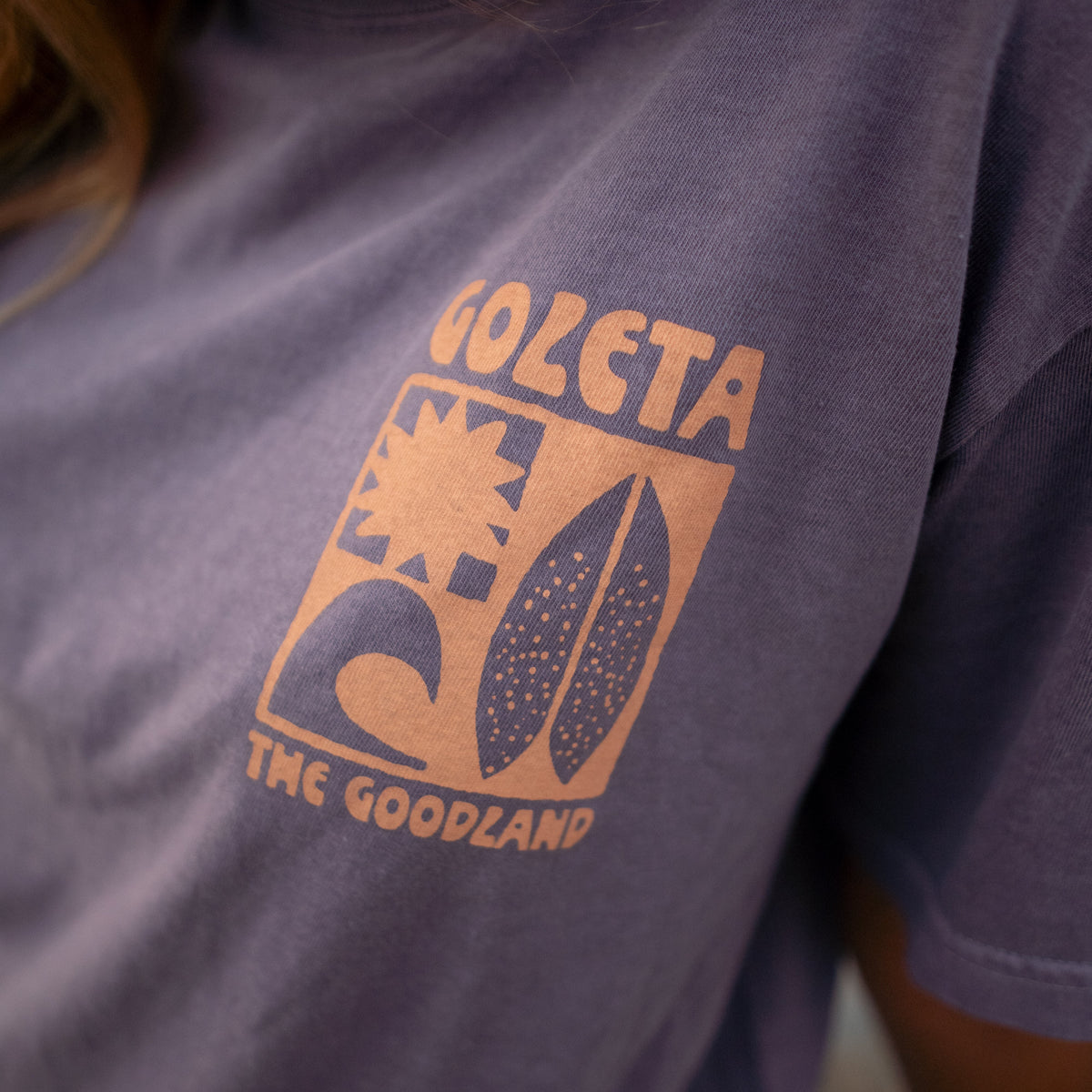 Goleta Coastal Trip Tee [Wine]