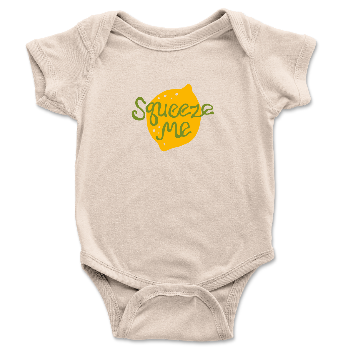Squeeze Me Goleta Onesie - Natural