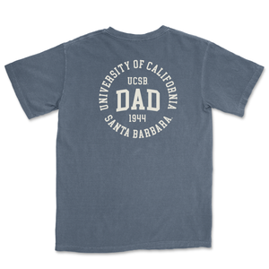 UCSB D1 Dad Tee - Denim Blue