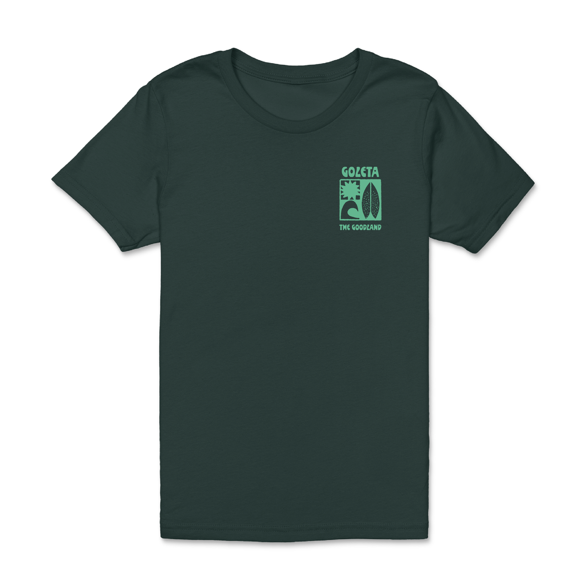 Goleta Coastal Trip Youth Tee [Forest]
