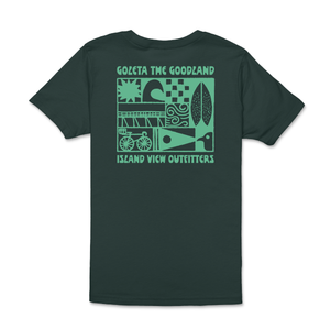 Goleta Coastal Trip Youth Tee [Forest]