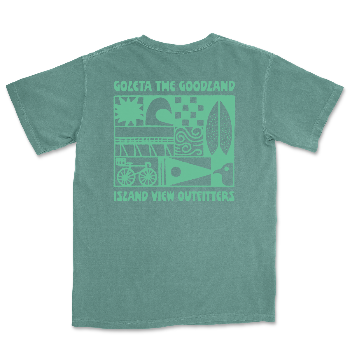 Goleta Coastal Trip Tee [Blue Spruce]