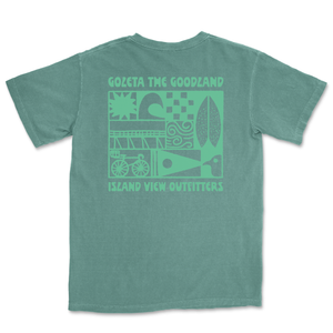 Goleta Coastal Trip Tee [Blue Spruce]