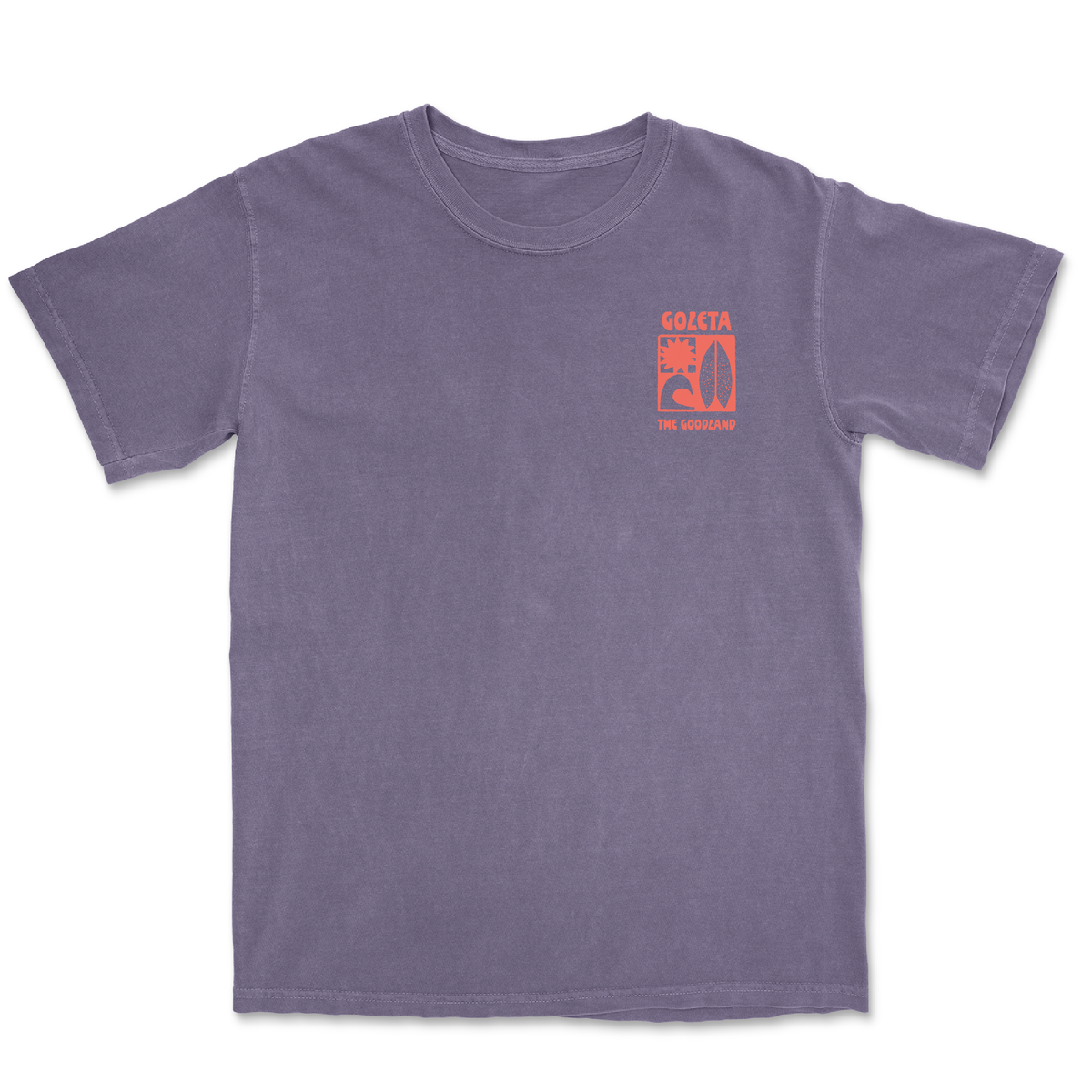 Goleta Coastal Trip Tee [Wine]