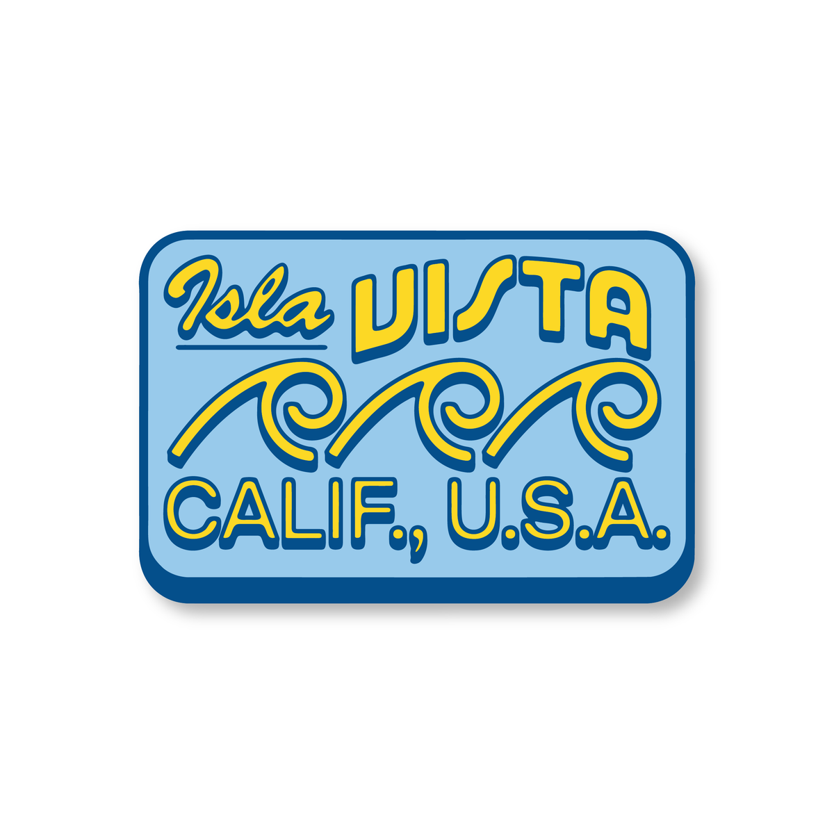 Isla Vista Local City Sticker