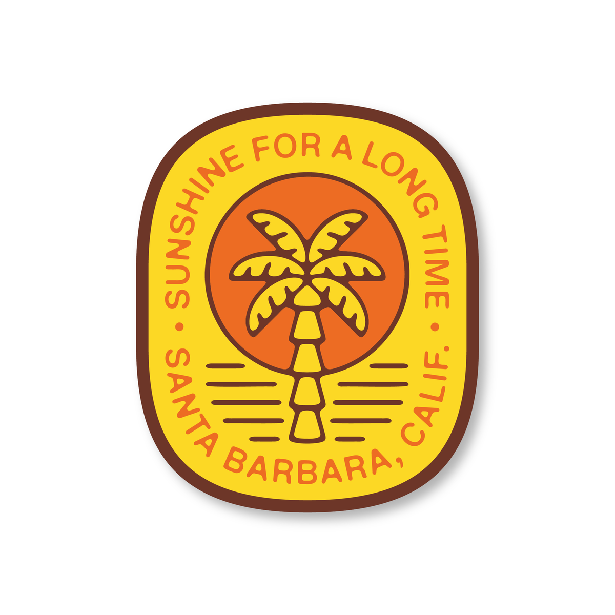 Santa Barbara Local City Sticker
