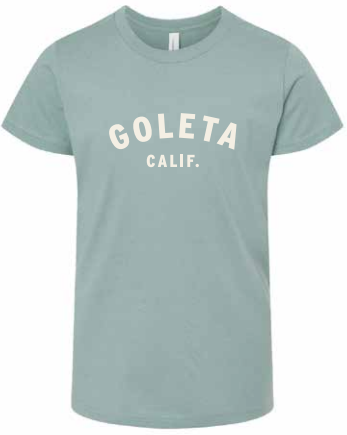 Goleta Road Trip Youth Tee - Dusty Blue