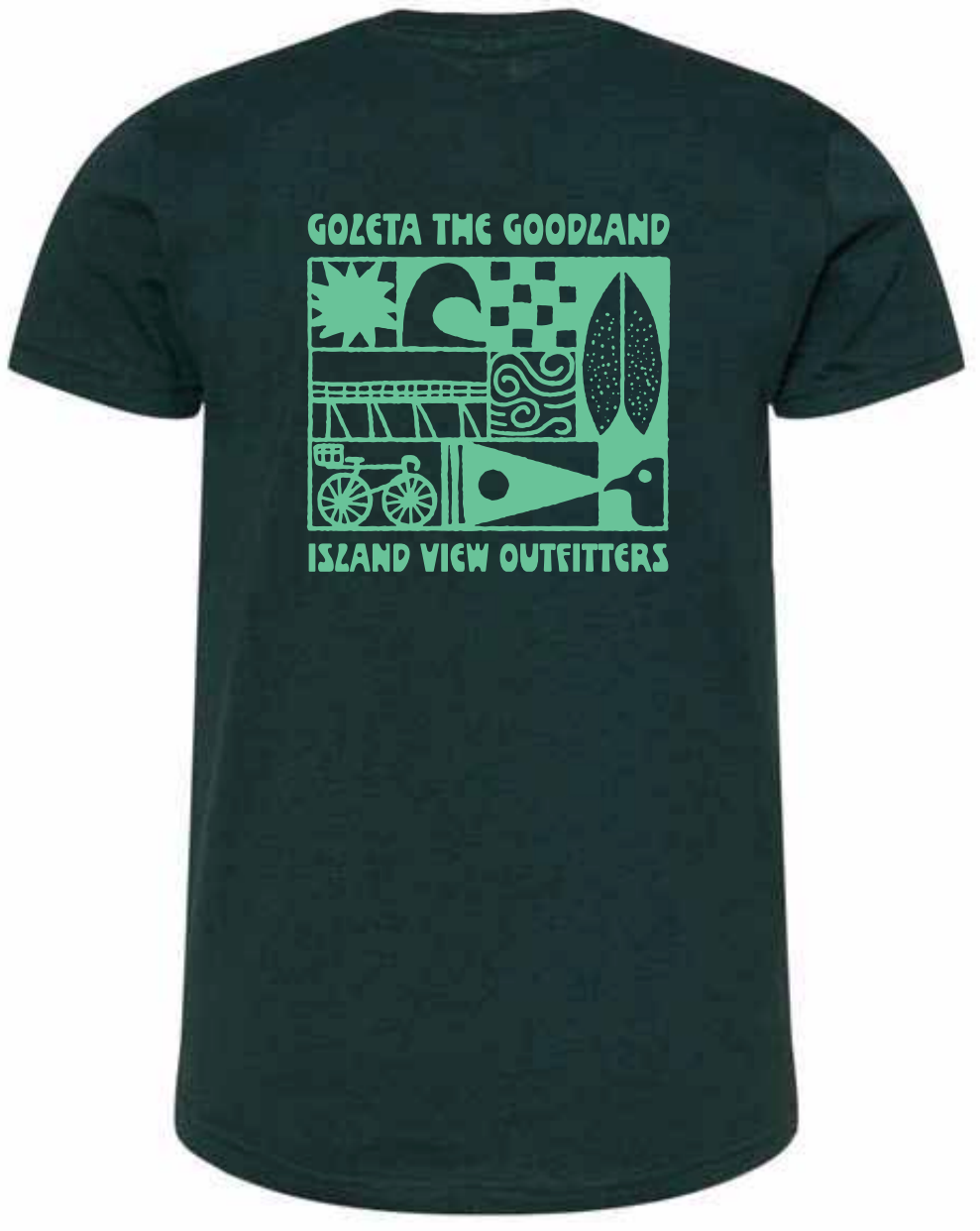 Goleta Coastal Trip Youth Tee [Forest]