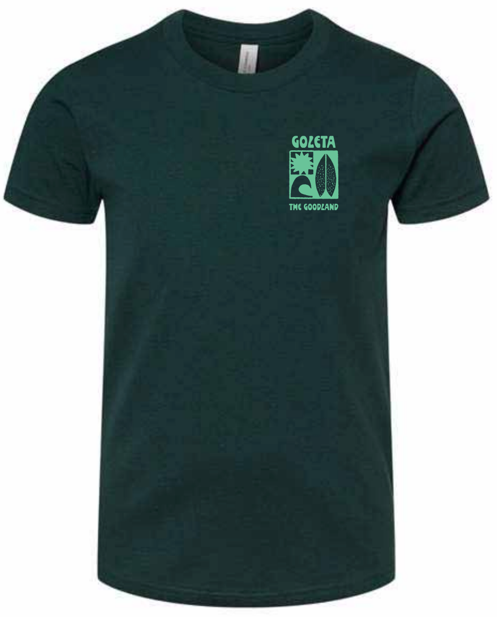Goleta Coastal Trip Youth Tee [Forest]