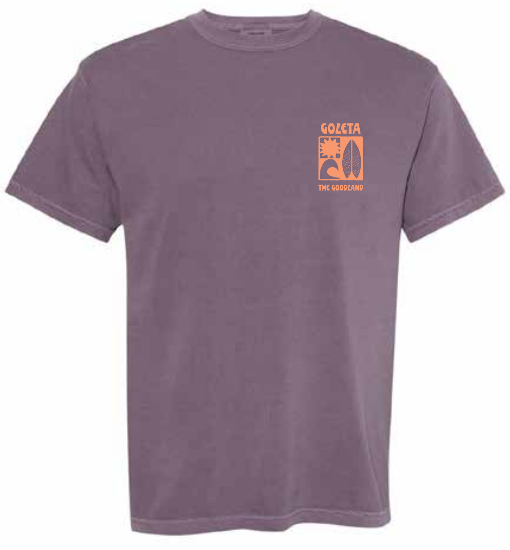 Goleta Coastal Trip Tee [Wine]