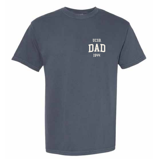 UCSB D1 Dad Tee - Denim Blue