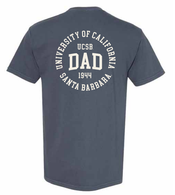 UCSB D1 Dad Tee - Denim Blue