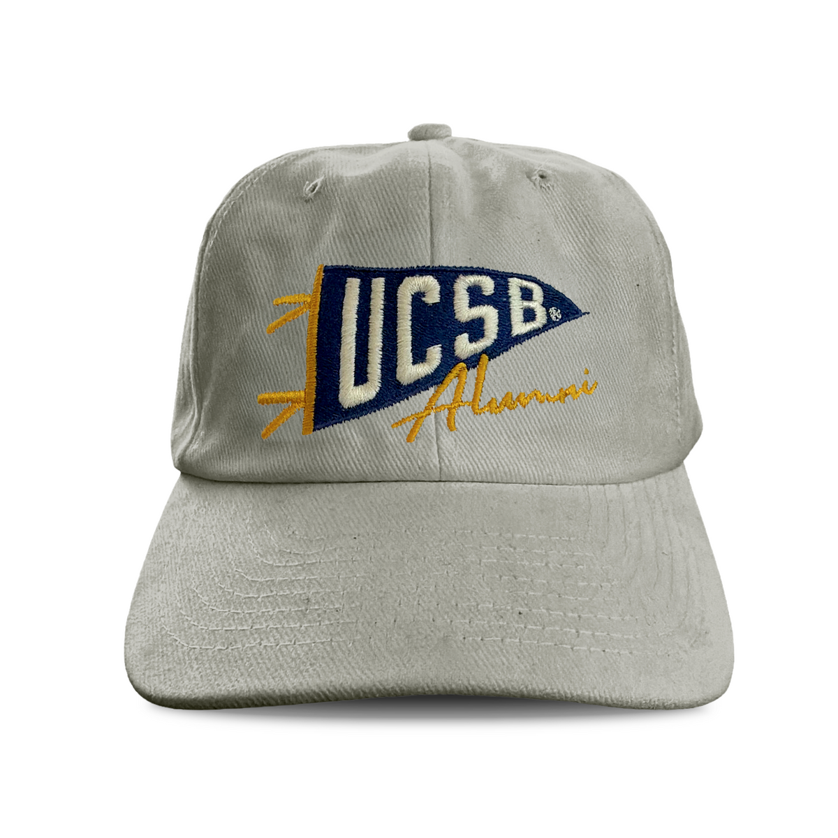 UCSB Alumni Pennant Cap - Khaki