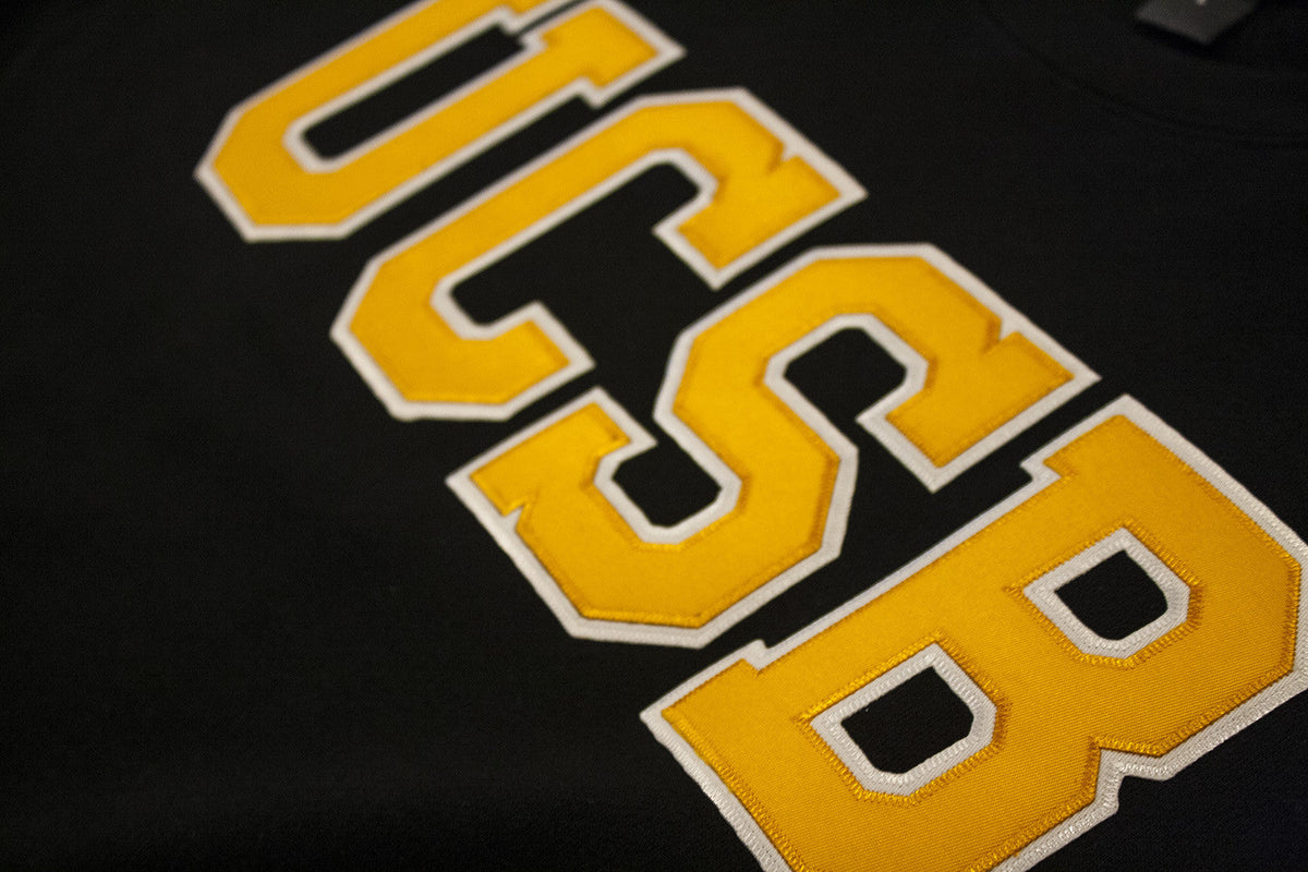 UCSB Applique Hoodie – Heather Gray - Island View Outfitters