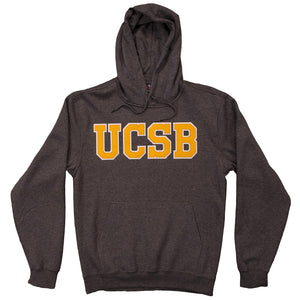 UCSB Applique Hoodie – Charcoal