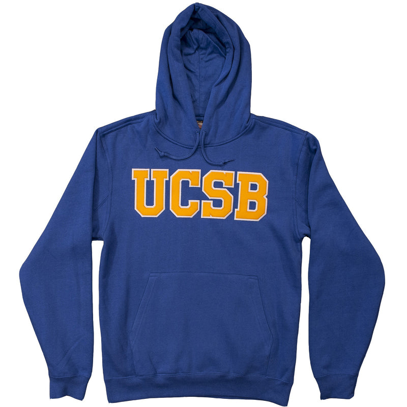 UCSB Applique Hoodie – Royal - Island View Outfitters