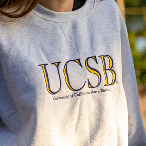 UCSB Back to the '90s Embroidered Crew