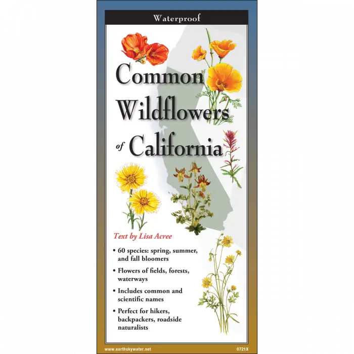 Common Wildflowers of California Nature Guide