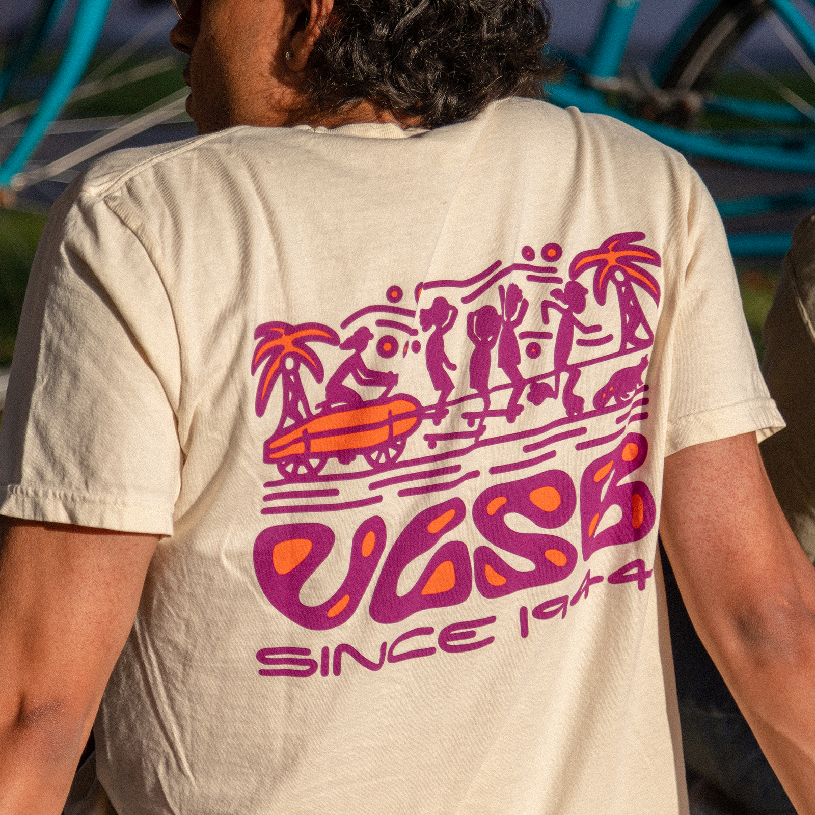 UCSB Groovy Street Tee