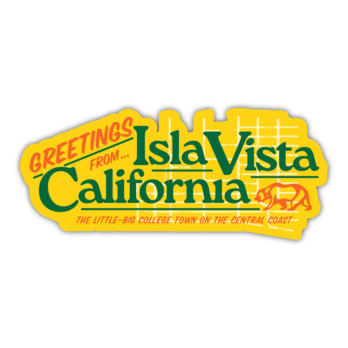 Greetings from IV Sticker