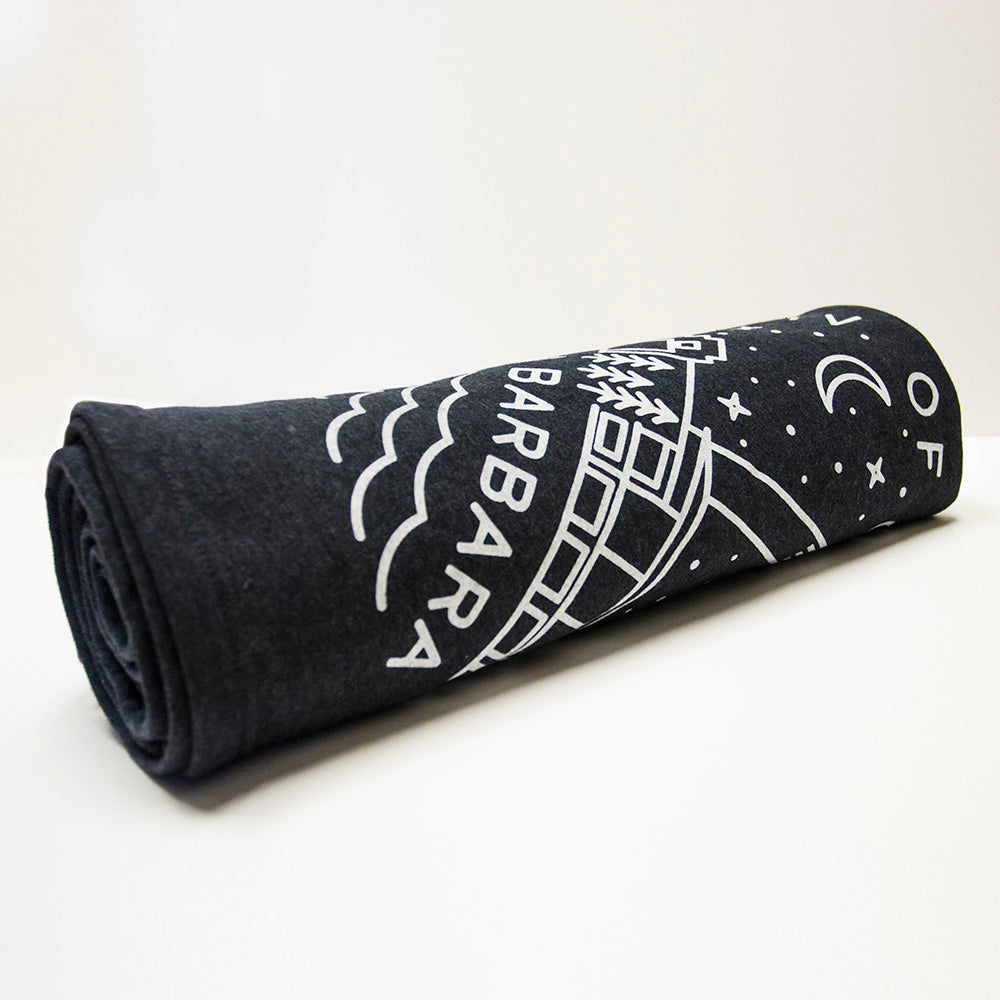 UCSB Heathered Fleece Throw [Discontinued]