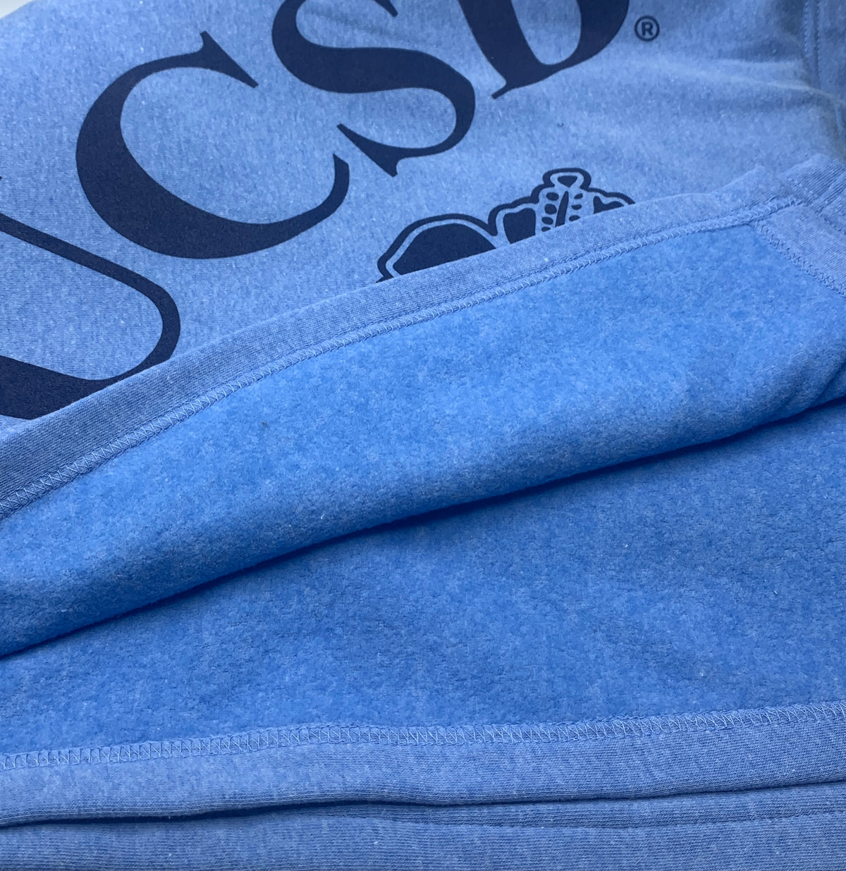 UCSB Hibiscus Heathered Fleece Throw [Discontinued]