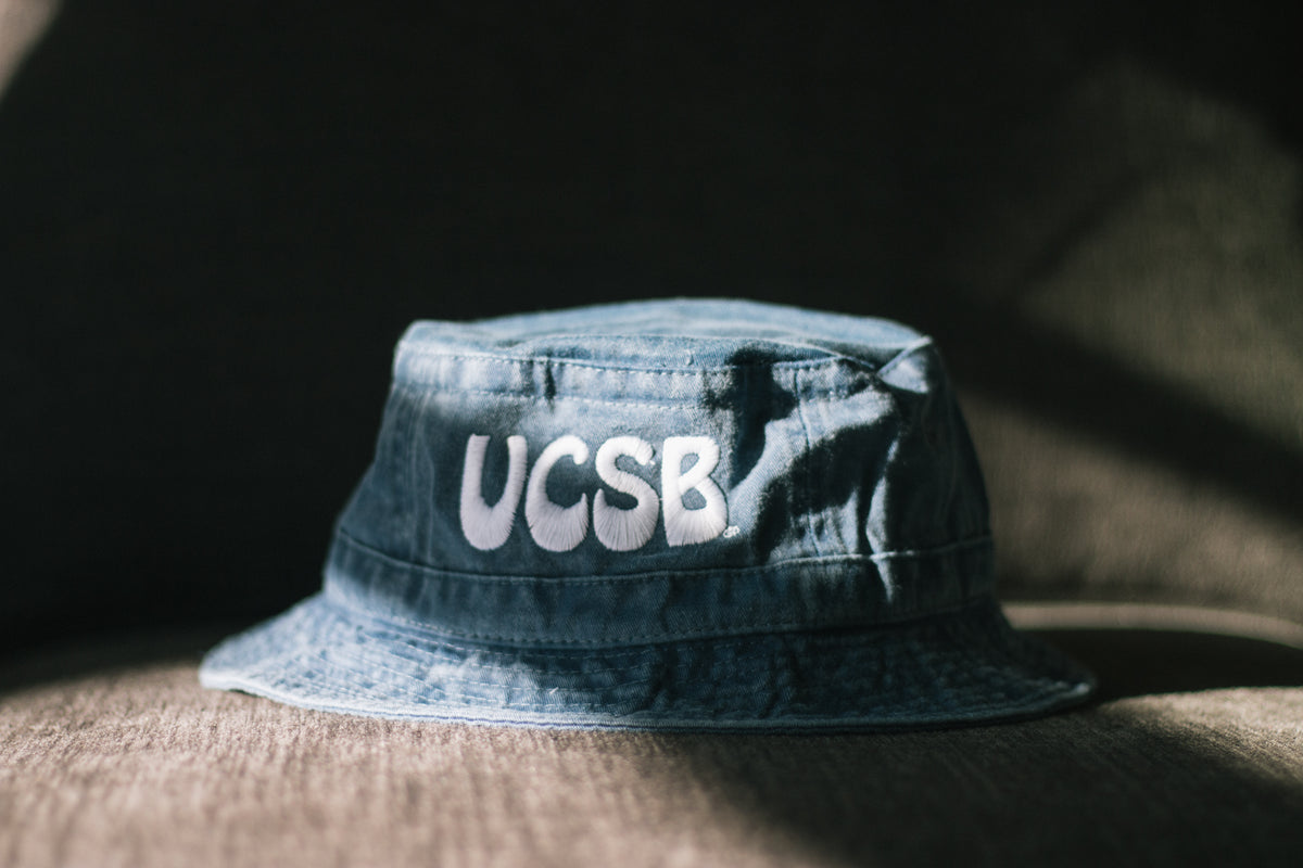 UCSB Pigment Navy Bucket Hat - Island View Outfitters