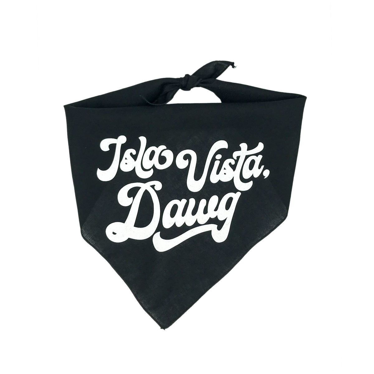 Isla Vista, Dawg Bandana - Black [Discontinued]