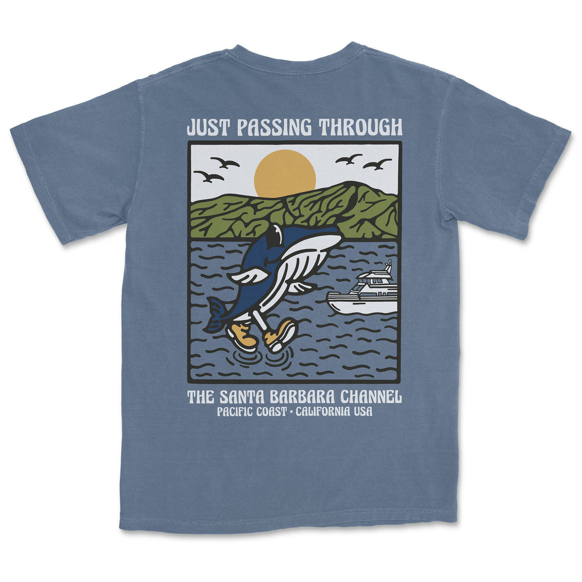Just Passing Through: Whale Crossing Tee [Discontinued]