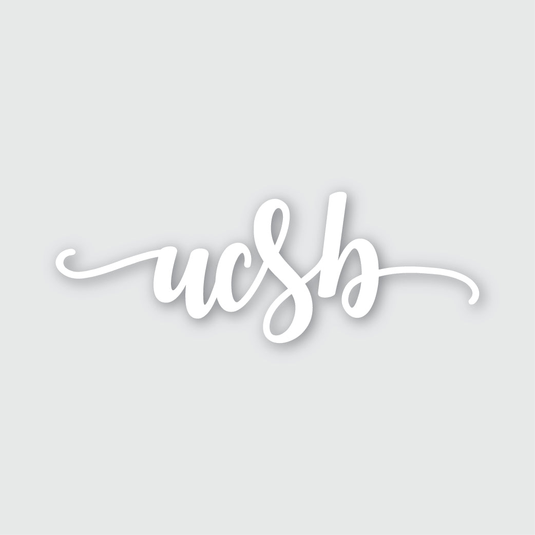 UCSB Cursive Sticker [Discontinued]